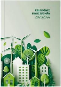 Kalendarz nauczyciela 2023/24 B6 tyg. PCV Eko. Wydawca: Wokół nas. Dobreksiazki.pl Opakowanie Kalendarz nauczyciela 2023/24 B6 tyg. PCV Eko