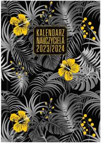 Kalendarz nauczyciela 2023/24 B6 tyg. PCV Tropical. Wydawca: Wokół nas. Dobreksiazki.pl Opakowanie Kalendarz nauczyciela 2023/24 B6 tyg. PCV Tropical