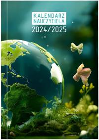 Kalendarz nauczyciela 2024/2025 B5 PCV Eko. Autor: Opracowanie zbiorowe. Dobreksiazki.pl Okładka książki Kalendarz nauczyciela 2024/2025 B5 PCV Eko