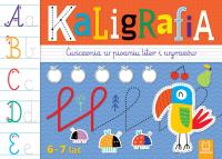 Kaligrafia. Ćwiczenia w pisaniu liter i wyrazów 6-7 lat. Autor: Kaczyńska Agata. Dobreksiazki.pl Okładka książki Kaligrafia. Ćwiczenia w pisaniu liter i wyrazów 6-7 lat