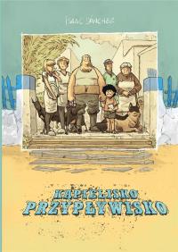 Kąpielisko Przypływisko. Autor: Isaac Sanchez. Dobreksiazki.pl Okładka książki Kąpielisko Przypływisko