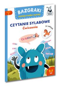 Kapitan Nauka Bazgraki czytają trudne wyrazy. Autor: Zuzanna Osuchowska. Dobreksiazki.pl Okładka książki Kapitan Nauka Bazgraki czytają trudne wyrazy