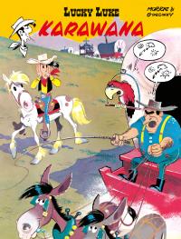 Karawana. Lucky Luke. Tom 24. Autor: René Goscinny, Morris. Dobreksiazki.pl Okładka książki Karawana. Lucky Luke. Tom 24