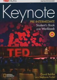 Keynote B1 Pre Intermediate Combo Split a Student's Book+ wb + spark online Practice and Student's e-book. Autor: Bohlke David, Stephanie Parker. Dobreksiazki.pl Okładka książki Keynote B1 Pre Intermediate Combo Split a Student's Book+ wb + spark online Practice and Student's e-book