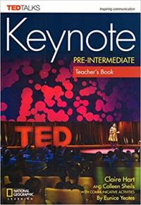 Keynote Pre Intermediate Teacher's Book +cd audio. Autor: Hart Claire, Colleen Sheils. Dobreksiazki.pl Okładka książki Keynote Pre Intermediate Teacher's Book +cd audio