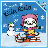 Kicia Kocia. Zima. Autor: Anita Głowińska. Dobreksiazki.pl Okładka książki Kicia Kocia. Zima