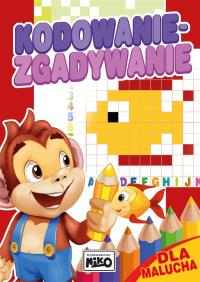 Kodowanie - zgadywanie dla malucha. Autor: Praca zbiorowa. Dobreksiazki.pl Okładka książki Kodowanie - zgadywanie dla malucha