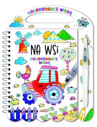 Okładka książki Kolorowanie wodą. Na wsi
