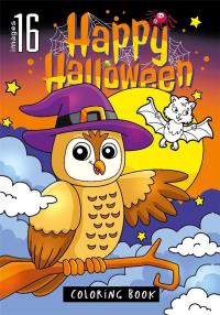 Kolorowanka A4 16 obrazków Happy Halloween. Wydawca: Fresh. Dobreksiazki.pl Opakowanie Kolorowanka A4 16 obrazków Happy Halloween