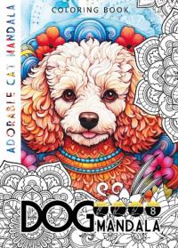 Kolorowanka A4 Dog Mandala Psy. Wydawca: Fresh. Dobreksiazki.pl Opakowanie Kolorowanka A4 Dog Mandala Psy