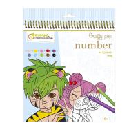 Opakowanie Kolorowanka po numerach Graffy Pop Manga