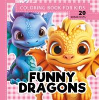 Kolorowanka usztywniana Funny dragons Śmieszne smoki róż. Wydawca: Fresh. Dobreksiazki.pl Opakowanie Kolorowanka usztywniana Funny dragons Śmieszne smoki róż