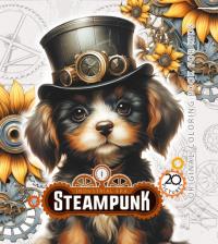 Kolorowanka usztywniana Steampunk Pies. Wydawca: Fresh. Dobreksiazki.pl Opakowanie Kolorowanka usztywniana Steampunk Pies