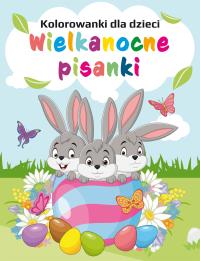 Okładka książki Kolorowanki dla dzieci. Wielkanocne pisanki