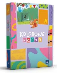 Kolorowe karty. Poziom A Trzylatek Pakiet. Autor: Praca zbiorowa. Dobreksiazki.pl Okładka książki Kolorowe karty. Poziom A Trzylatek Pakiet