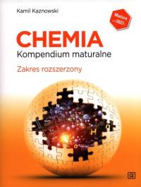 Kompendium maturalne. Chemia ZR OE. Autor: Kamil Kaznowski. Dobreksiazki.pl Okładka książki Kompendium maturalne. Chemia ZR OE