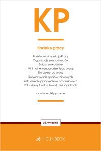 Okładka książki KP. Kodeks pracy oraz ustawy towarzyszące