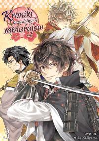 Kroniki przystojnych samurajów. Tom 3. Autor: Cybird, Mika Kajiyama. Dobreksiazki.pl Okładka książki Kroniki przystojnych samurajów. Tom 3