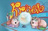 Okładka książki Krusio. Kuzyn z Gdyni i pływanie na tratwie