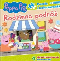 Książeczka z puzzlami. Rodzinna podróż. Autor: Praca zbiorowa. Dobreksiazki.pl Okładka książki Książeczka z puzzlami. Rodzinna podróż