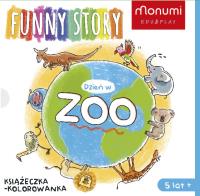 KSIĄŻECZKI HARMONIJKI - DZIEŃ W ZOO. Autor: Opracowanie zbiorowe. Dobreksiazki.pl Okładka książki KSIĄŻECZKI HARMONIJKI - DZIEŃ W ZOO