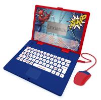 Laptop edukacyjny Spider-Man 124 aktywności (polski/angielski) JC598SPi17. Wydawca: Lexibook. Dobreksiazki.pl Opakowanie Laptop edukacyjny Spider-Man 124 aktywności (polski/angielski) JC598SPi17