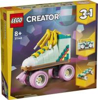Lego CREATOR 31148 Wrotka w stylu retro. Wydawca: LEGO(R). Dobreksiazki.pl Opakowanie Lego CREATOR 31148 Wrotka w stylu retro
