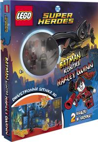 Okładka książki Lego DC comics Super Heroes Batman kontra Harley Quinn Z ALB-6450