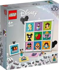 Lego DISNEY 43221 100 lat animacji Disneya. Wydawca: LEGO(R). Dobreksiazki.pl Opakowanie Lego DISNEY 43221 100 lat animacji Disneya