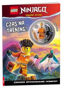 Lego Ninjago Czas na trening! LNC-6726. Autor: Opracowanie zbiorowe. Dobreksiazki.pl Okładka książki Lego Ninjago Czas na trening! LNC-6726