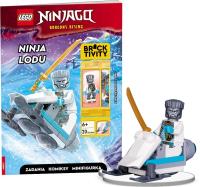 Lego Ninjago Ninja Lodu. Autor: prraca zbiorowa. Dobreksiazki.pl Okładka książki Lego Ninjago Ninja Lodu