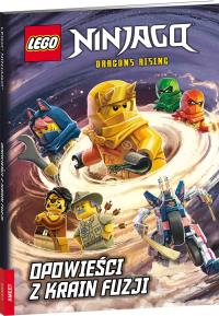 Lego ninjago Opowieści z krain fuzji LNR-6725. Autor: Meg Wang. Dobreksiazki.pl Okładka książki Lego ninjago Opowieści z krain fuzji LNR-6725
