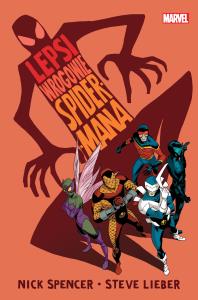 Lepsi wrogowie Spider-Mana. Autor: Nick Spencer, Steve Lieber, Bartosz Czartoryski. Dobreksiazki.pl Okładka książki Lepsi wrogowie Spider-Mana