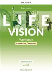 Life Vision Elementary WB + online + multimedia. Autor: Helen Halliwell. Dobreksiazki.pl Okładka książki Life Vision Elementary WB + online + multimedia