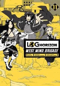 Log Horizon - West Wind Brigade. Tom 11. Autor: Mamare Touno. Dobreksiazki.pl Okładka książki Log Horizon - West Wind Brigade. Tom 11