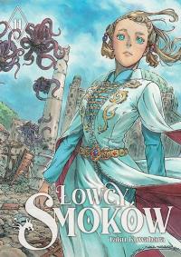 Łowcy smoków. Tom 11. Autor: Taku Kuwabara. Dobreksiazki.pl Okładka książki Łowcy smoków. Tom 11