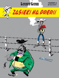 Lucky Luke. Zasieki na prerii. Tom 29. Autor: René Goscinny, Morris. Dobreksiazki.pl Okładka książki Lucky Luke. Zasieki na prerii. Tom 29