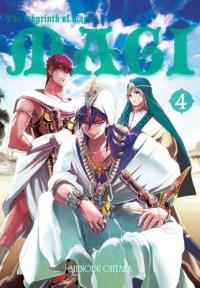 Magi: Labirynth of Magic 04. Autor: Shinobu Ohtaka. Dobreksiazki.pl Okładka książki Magi: Labirynth of Magic 04