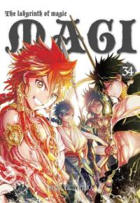 Magi: Labirynth of Magic 34. Autor: Shinobu Ohtaka. Dobreksiazki.pl Okładka książki Magi: Labirynth of Magic 34