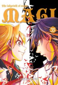 Magi: Labirynth of Magic 35. Autor: Shinobu Ohtaka. Dobreksiazki.pl Okładka książki Magi: Labirynth of Magic 35