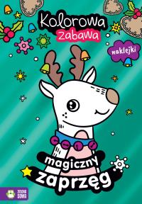 Magiczny zaprzęg. Kolorowa zabawa. Autor: Opracowanie zbiorowe. Dobreksiazki.pl Okładka książki Magiczny zaprzęg. Kolorowa zabawa
