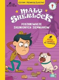 Mały Sherlock. Poszukiwacze zaginionych ziemniaków. Autor: Pascal Prevot. Dobreksiazki.pl Okładka książki Mały Sherlock. Poszukiwacze zaginionych ziemniaków