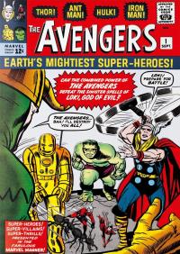 Marvel Comics Library. Avengers. 1963-1965 wer. angielska. Autor: Opracowanie zbiorowe. Dobreksiazki.pl Okładka książki Marvel Comics Library. Avengers. 1963-1965 wer. angielska