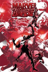 Marvel Zombies. Czerń, biel i krew. Autor: Praca zbiorowa. Dobreksiazki.pl Okładka książki Marvel Zombies. Czerń, biel i krew