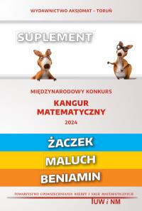 Matematyka z wesołym kangurem - Suplement 2024. Autor: Praca zbiorowa. Dobreksiazki.pl Okładka książki Matematyka z wesołym kangurem - Suplement 2024