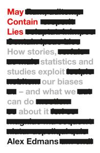 May Contain Lies. Autor: Edmans Alex. Dobreksiazki.pl Okładka książki May Contain Lies