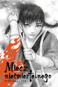 Miecz nieśmiertelnego #04. Autor: Hiroaki Samura. Dobreksiazki.pl Okładka książki Miecz nieśmiertelnego #04