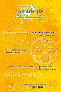 Miniatury matematyczne 87. Autor: Sendlewski Andrzej, Witold Kraśkiewicz, Mateusz T. Dobreksiazki.pl Okładka książki Miniatury matematyczne 87