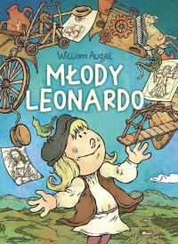 Młody Leonardo. Autor: Wiliam Augel. Dobreksiazki.pl Okładka książki Młody Leonardo