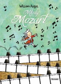 Młody Mozart. Autor: Wiliam Augel. Dobreksiazki.pl Okładka książki Młody Mozart